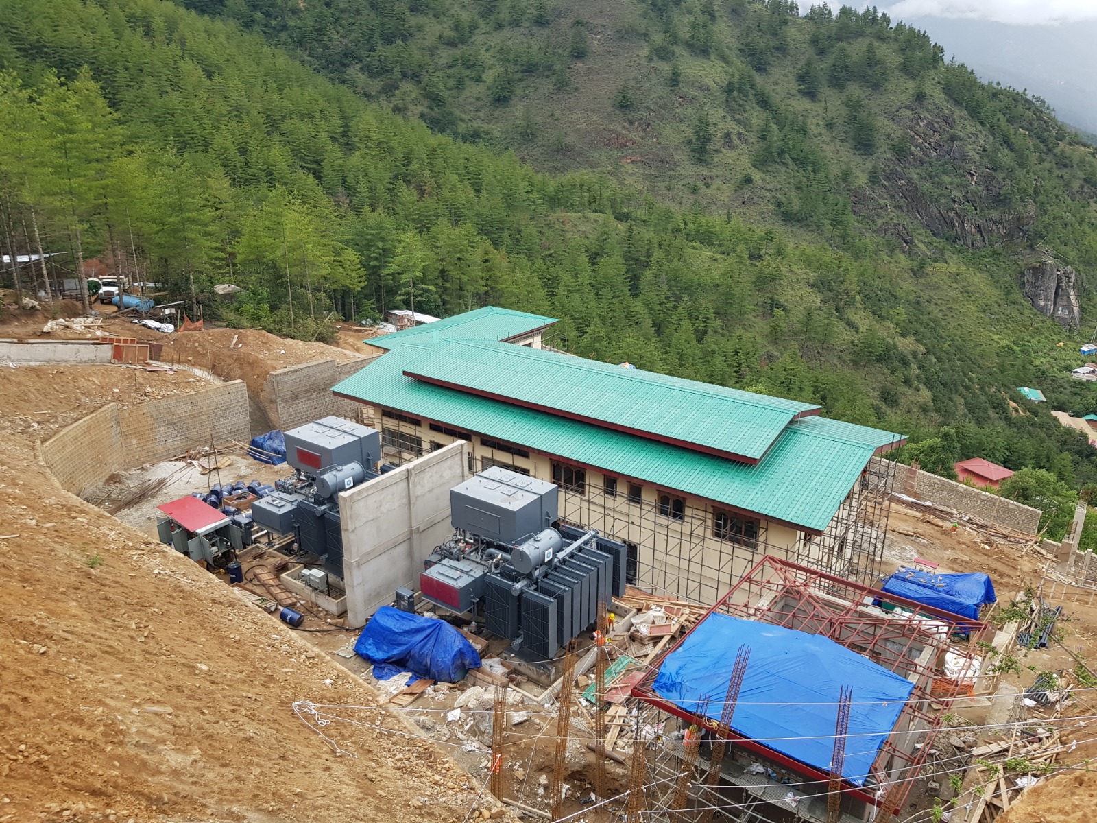 Industrial Power Infrastructure Installation 